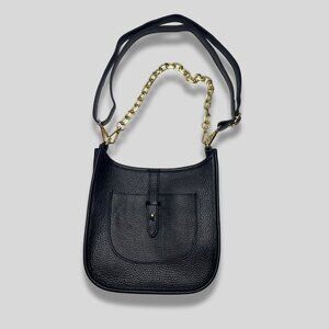 PERSAMAN NEW YORK Renee Leather Crossbody Black
